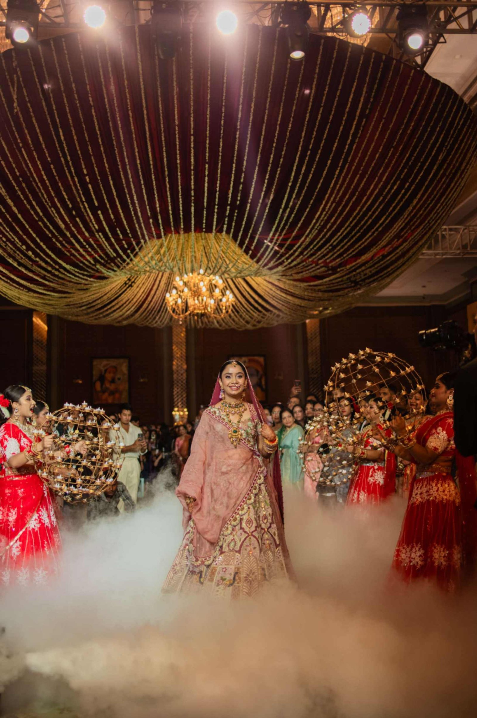 Bespoke luxury wedding decor and gala production by Shaadi Shenanigans